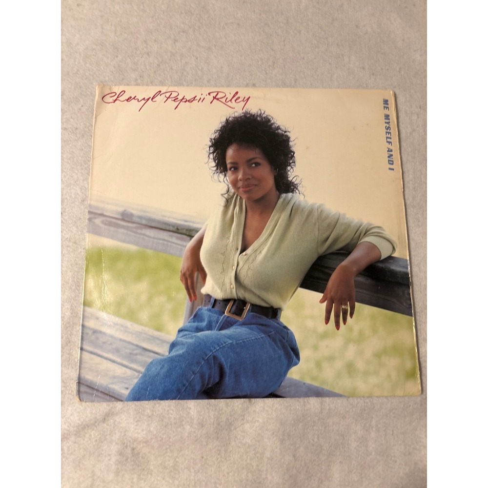Columbia‎ Cheryl Pepsii Riley Me Myself And I LP 12" Black Good 1988 R&B Soul